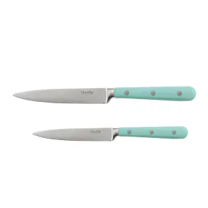 12906102, Martha Stewart, 2Pc Stainless Steel Cutlery Set