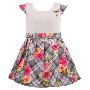 Baby Girls Frock Dress-fe2807rd