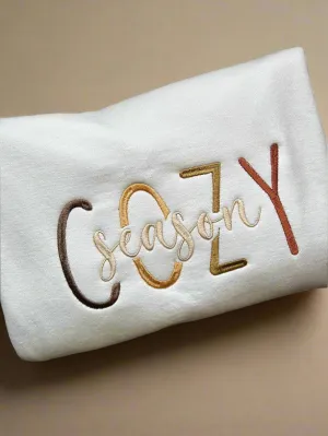 Cozy Season | Embroidered Unisex Sweatshirt