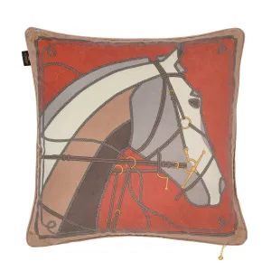 NEW HORSE CUSHION RUST