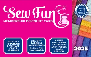 Sew Fun 2025 Membership