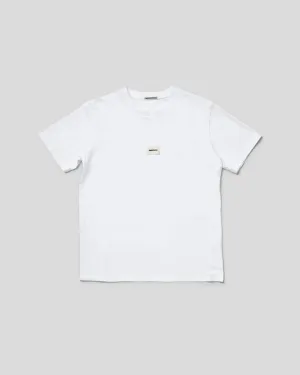 #TEE CLASSIC LOGO WHITE