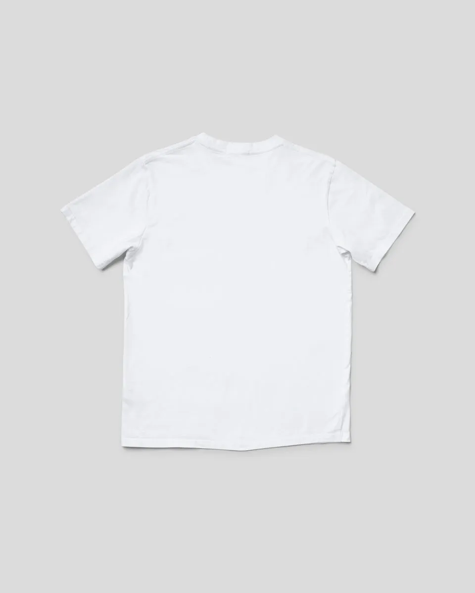 #TEE CLASSIC LOGO WHITE